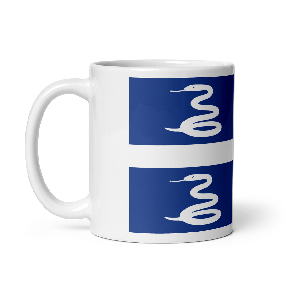 Martinique White Glossy Mug