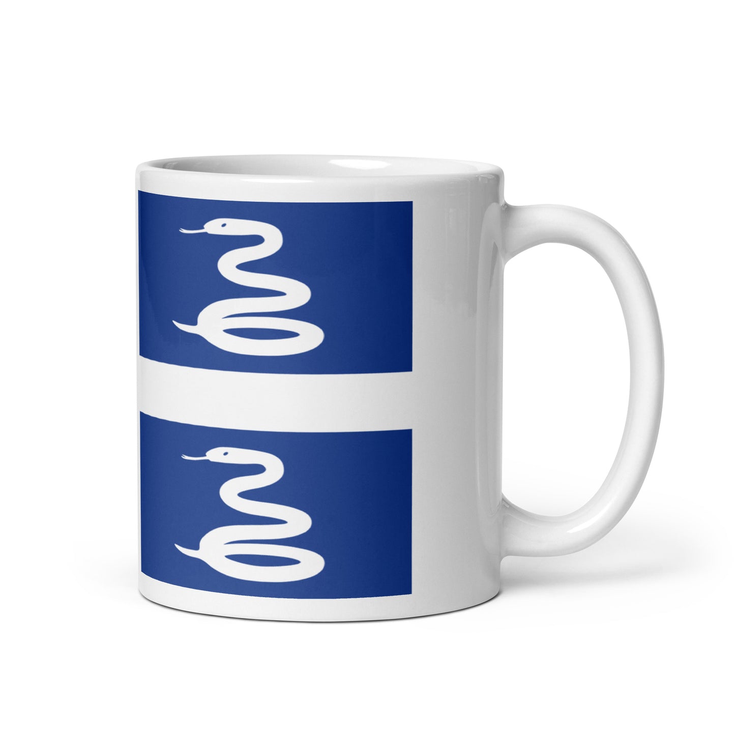 MARTINIQUE WHITE GLOSSY MUG